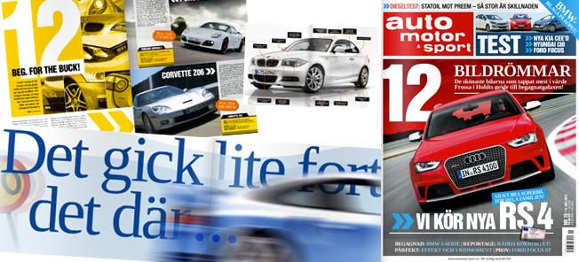 En bil på omslaget (AI text)