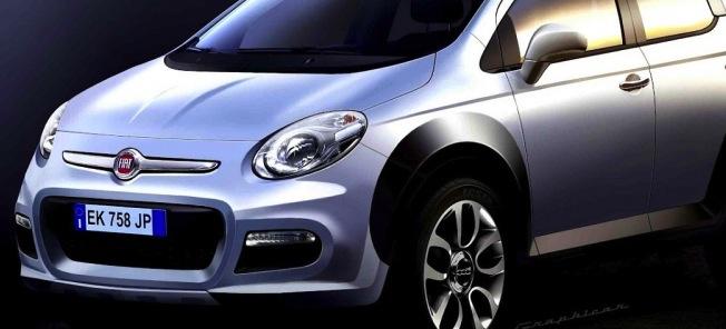 en avbildning av den nya Fiat Xenon-konceptbilen (AI text)