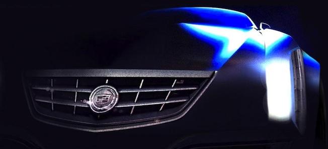 Cadillac CTS är en konceptbil som visas på bilmesan. (AI text)