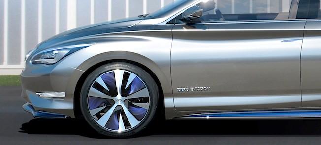 Nissan EVO-koncepten är en konceptbil. (AI text)