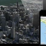 iPad och iPhone med Google Karta (AI text)