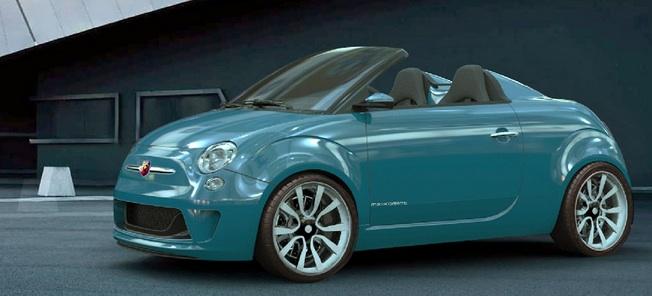 Fiat Cabrio är en konverterbar bil. (AI text)