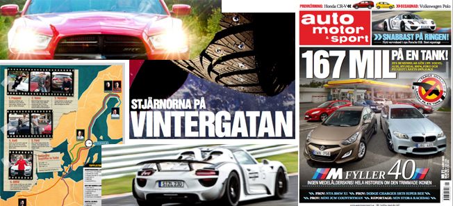 En bil och ett racerbil (AI text)