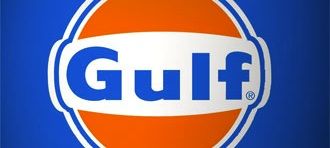Gulf Oil-logotyp (AI text)