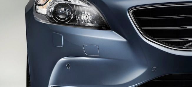 Volvo S60:s framskärm (AI text)