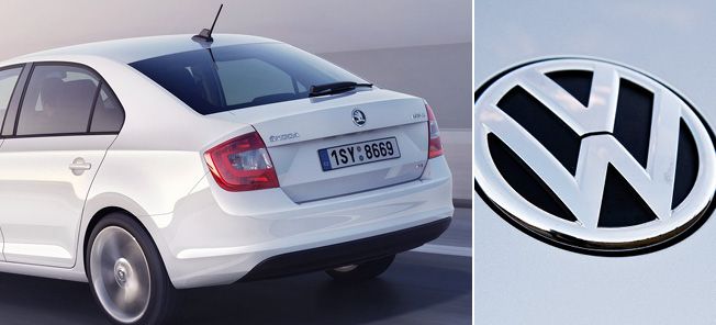 En Volkswagen Polo och en annan Volkswagen Polo (AI text)