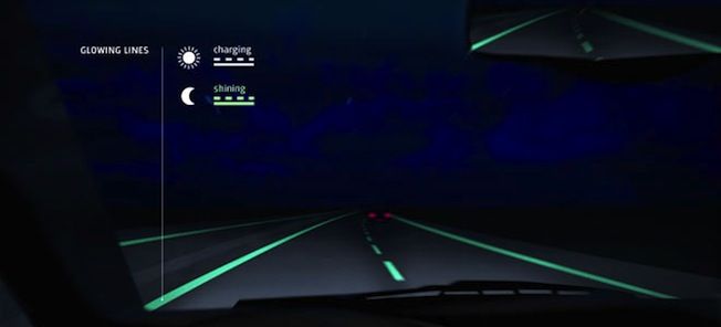 en bil kör på en motorväg på natten (AI text)