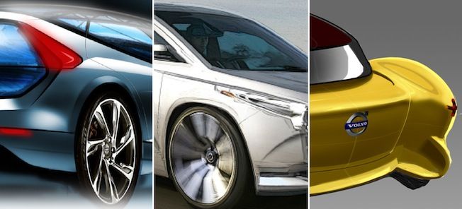 Volvo XC90 är en hybriddesign, en begreppbil. (AI text)