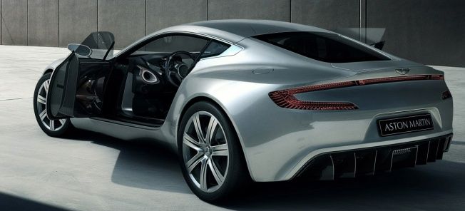 Aston Martin V12-konceptbil (AI text)