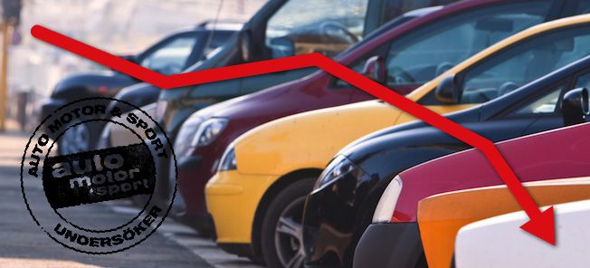 En bil parkerad i en parkeringsplats. (AI text)