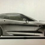 Chevrolet Corvette Stingray konceptbil (AI text)
