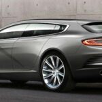 Aston Martin DB9-konceptbil (AI text)