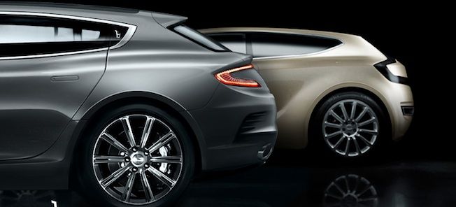 En bil i en mörk rum. (AI text)