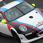 En Porsche GT3 RS (AI text)