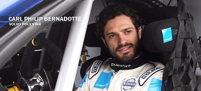 En man i en bil. (AI text)