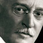 En man i kostym och slips (AI text)