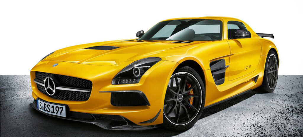 Mercedes-Benz SLS AMG GT (AI text)