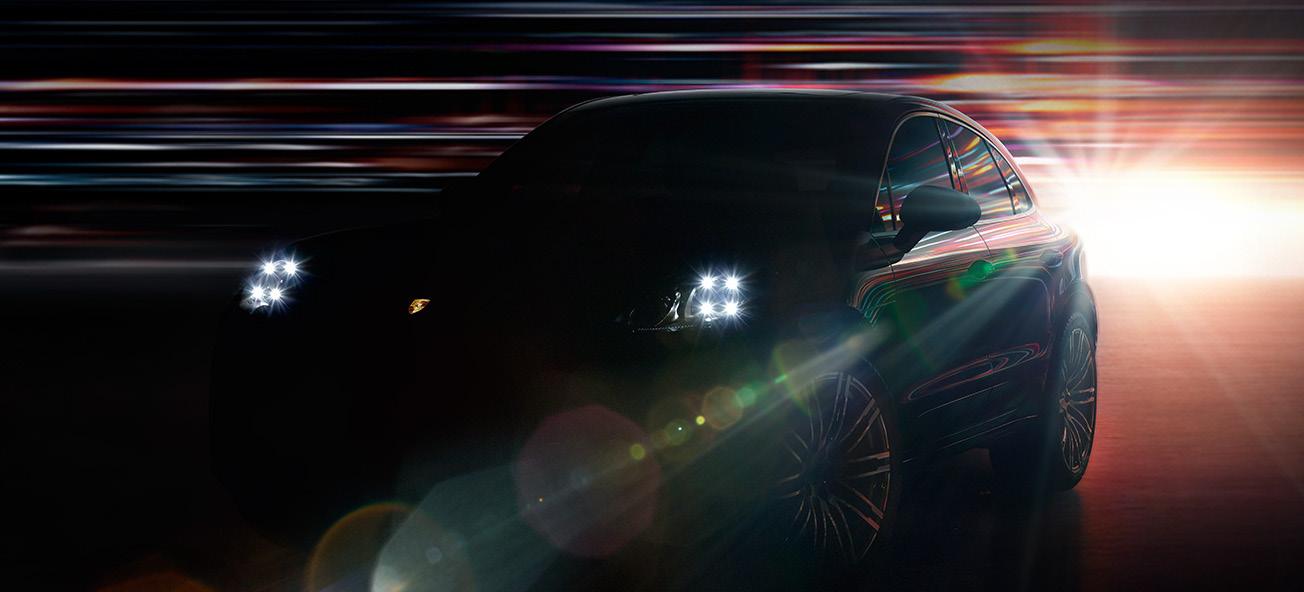 Den nya Porsche Cayenne är en SUV med bakre kamerabild. (AI text)