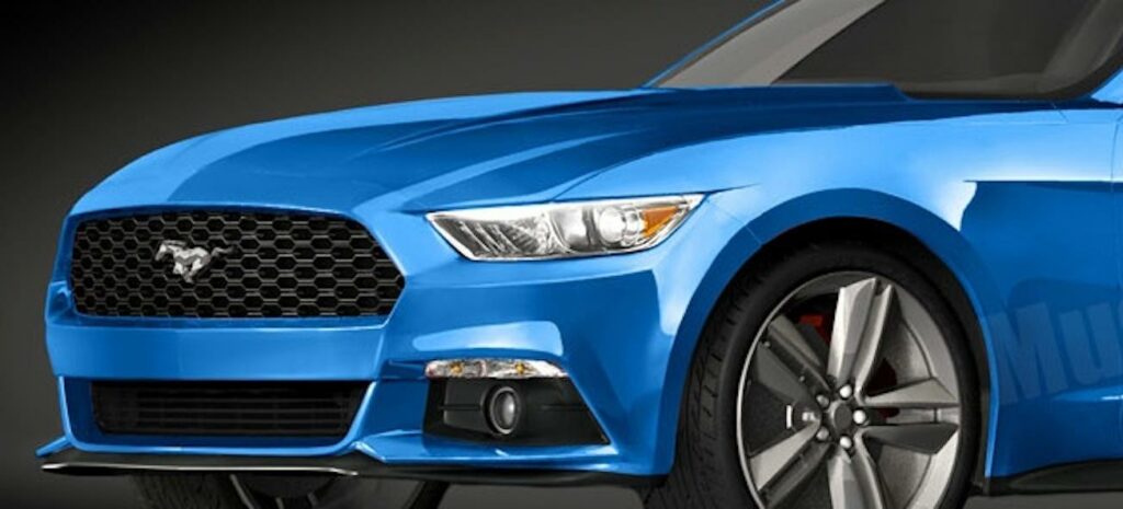 den nya mustang gt är en musishänt sevärdhet (AI text)