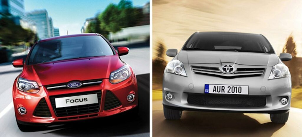 Den nya Ford Fiesta är en kompakt bil som är något dyrare än Ford Fusion. (AI text)