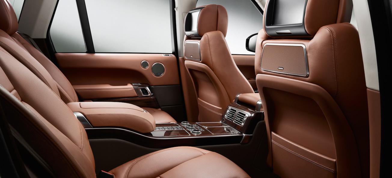 Inredningen i en Range Rover Sport (AI text)