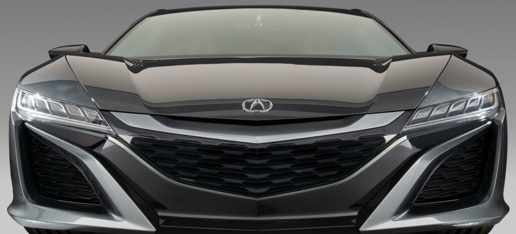 Acura NSX-konceptet är en hybridbil som är en konceptbil. (AI text)