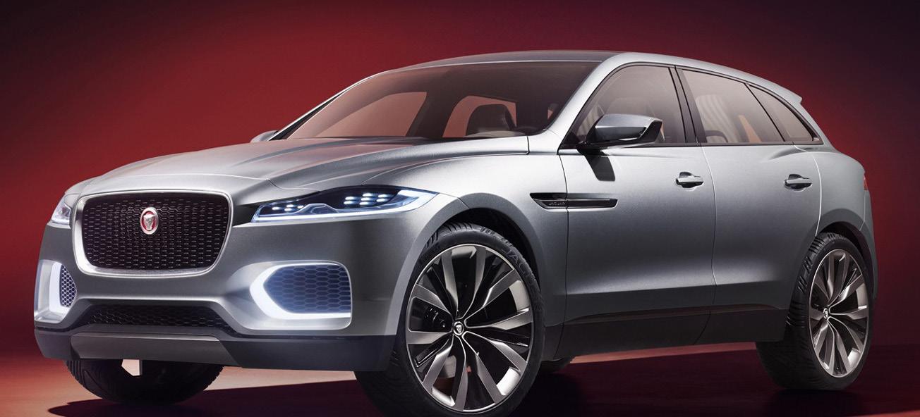 Den nya Jaguar F-Pace SUV:en (AI text)