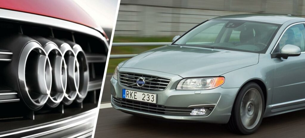 Audi A6 jämfört med Audi (AI text)