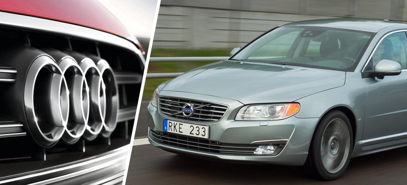 Audi A6 jämfört med Audi (AI text)