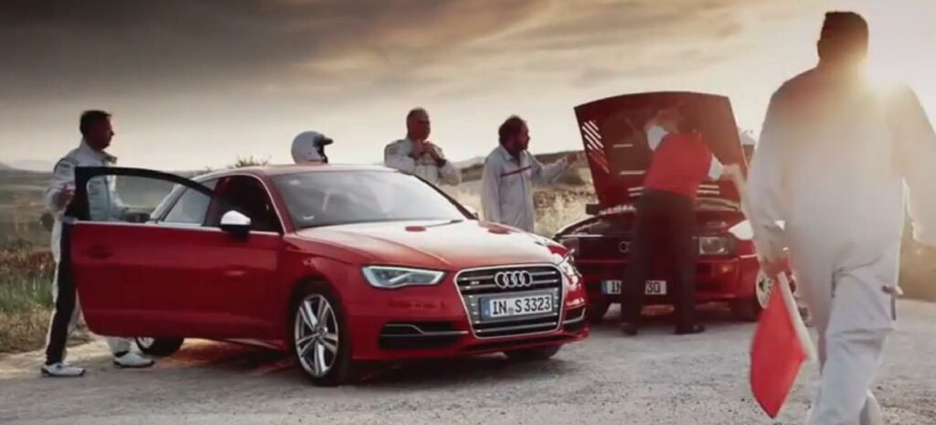 Audi A3 AD (AI text)
