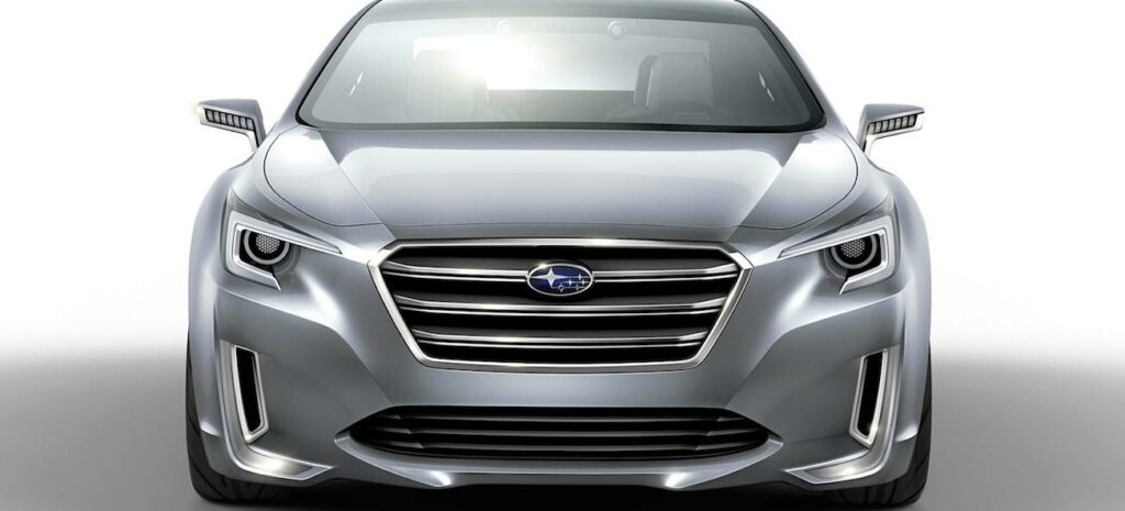 Den nya Subaru XV-konceptbilen (AI text)