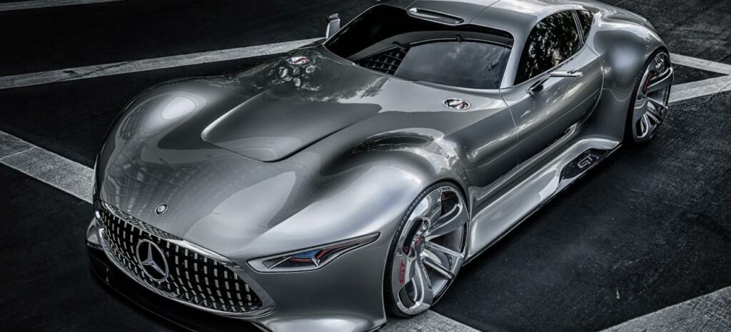 Mercedes-AMG konceptbil (AI text)