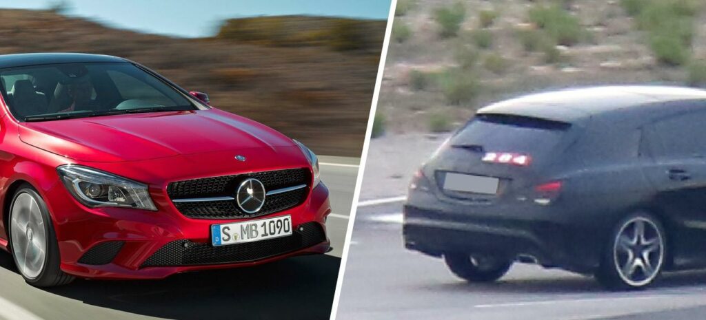 Mercedes-Benz CLS mot Mercedes (AI text)