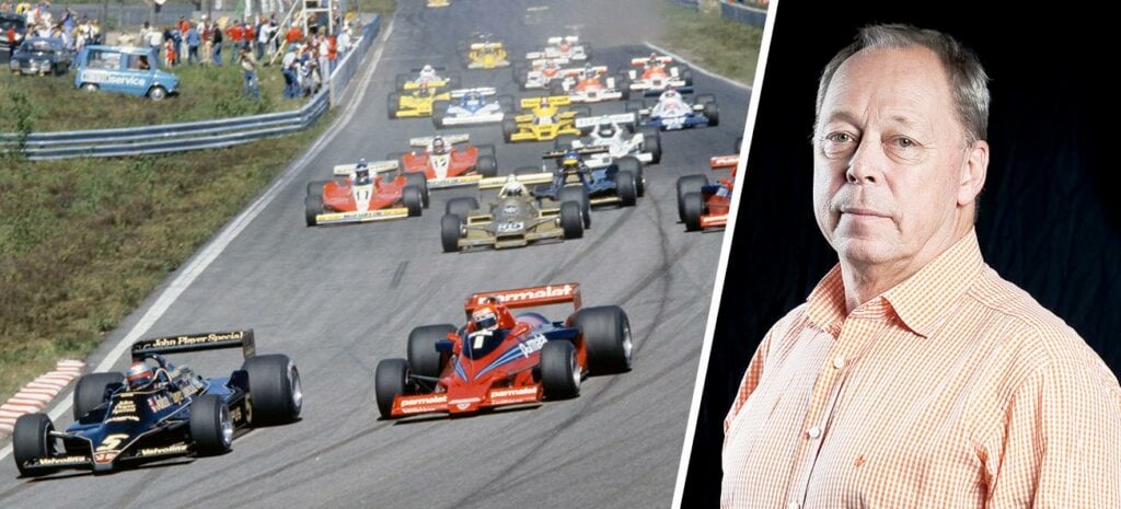 personer vid F1-stävlingen (AI text)