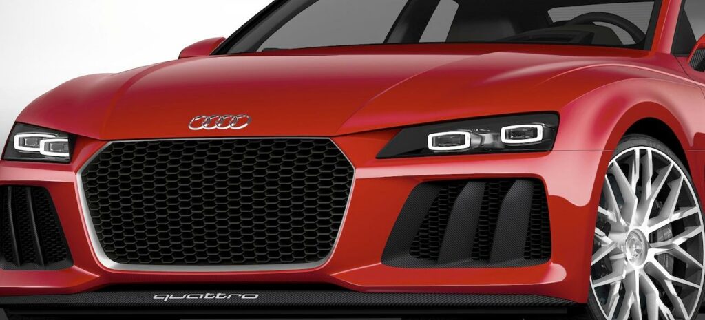 Audi R8 S4-koncept (AI text)