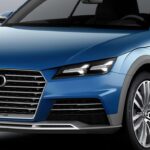 Audi Q3-konceptbil (AI text)