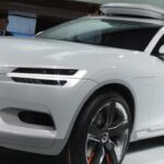 Volvo XC90-konceptbil på Shanghais bilsalong (AI text)