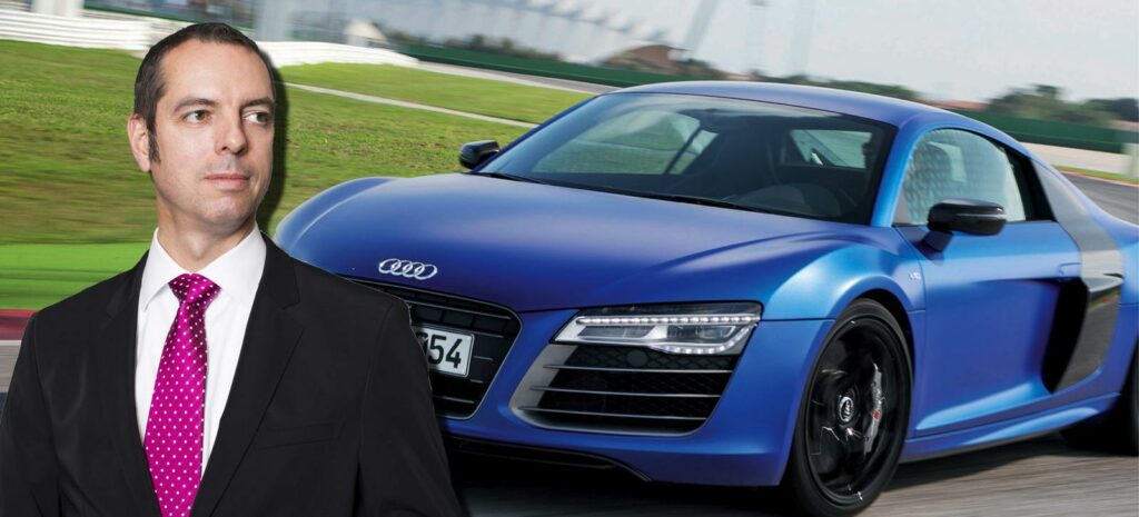 Audi R8 LMS V10 (AI text)