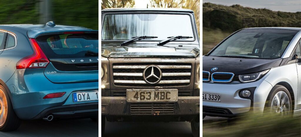 de bästa elbilar under året (AI text)