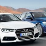 Audi A6 gentemot Audi (AI text)