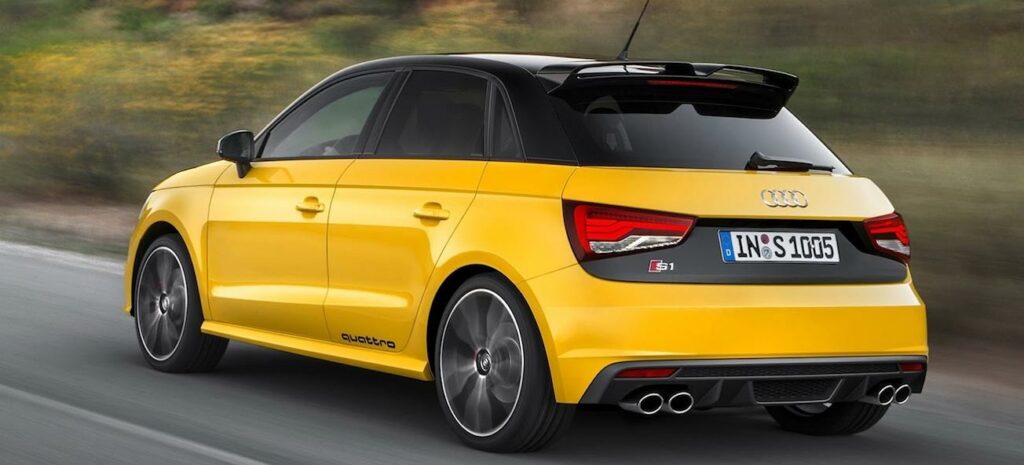 Audi A1 S Line (AI text)