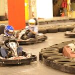 ett gokartlopp på en racerbana (AI text)