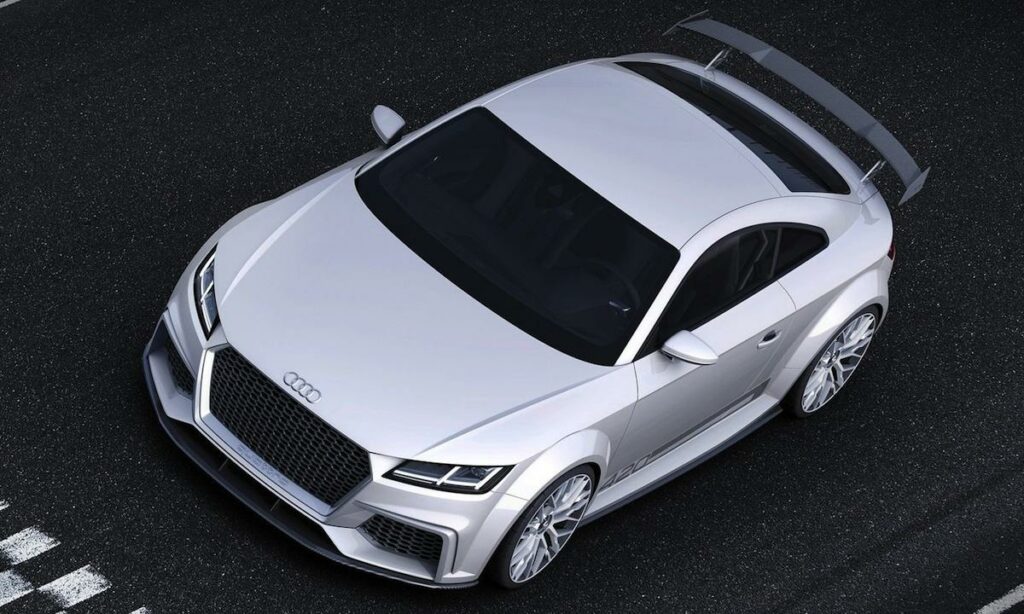 Audi RS5-konceptbils (AI text)