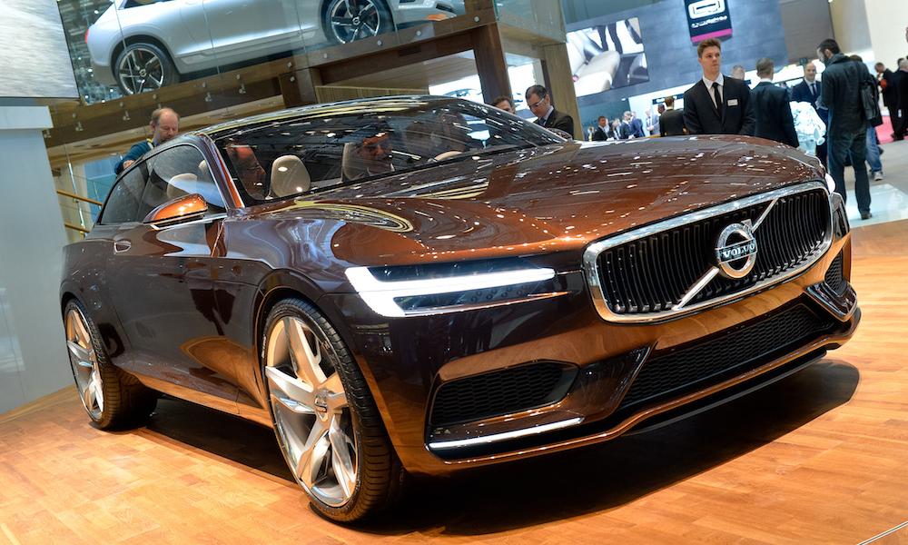 Volvo-konceptbil på Shanghais bilsalong (AI text)