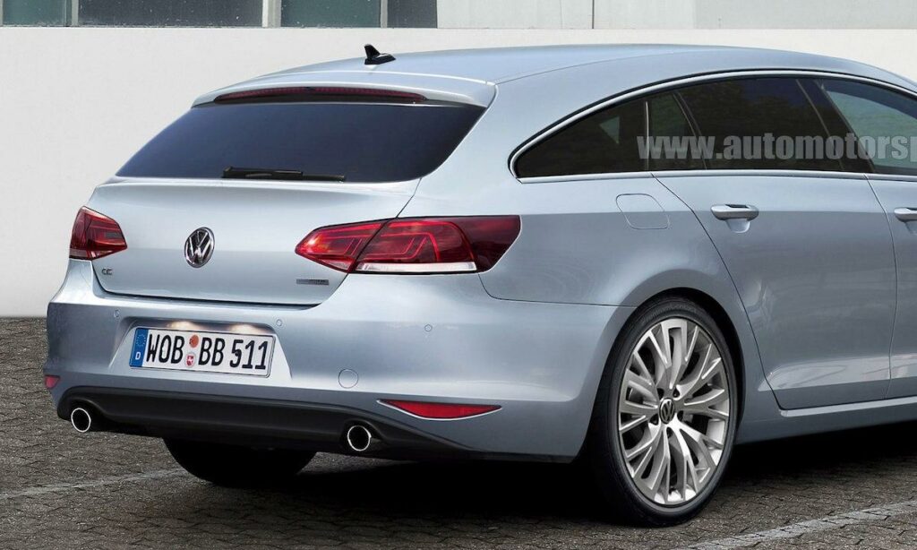 Den nya Volkswagen Eos vagn (AI text)