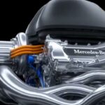 Mercedes-Benz C63 AMG-motor (AI text)