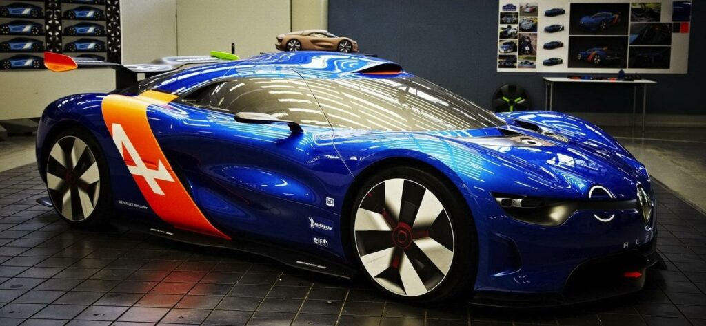 Renault har visat upp den nya Alpine-sportbilen i konceptform. Exakt hur bilen kommer se ut får vi veta när den lanseras, 2016.