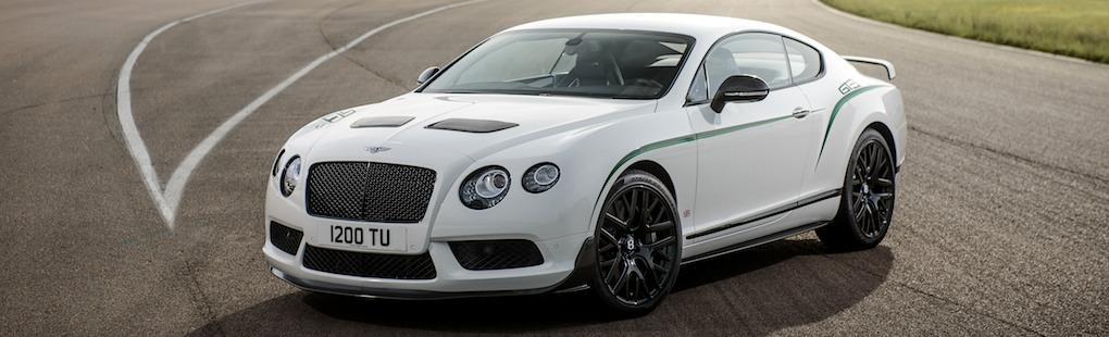 Bentley Continental GT3-R byggs i en serie på 300 bilar och det erbjuds bara en kulör, ”Glacier White”.