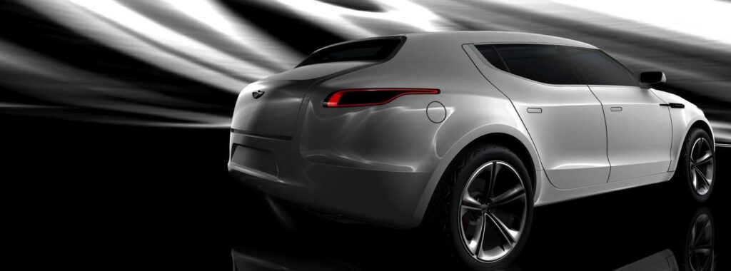 Så här såg konceptsuven Lagonda ut när Aston Martin visade upp den 2009. Lyxbilsmärket är officiellt väckt till liv igen och suven är inte skrotad – eventuellt kan den lanseras efter sedanmodellen, som vi får se redan i sommar.