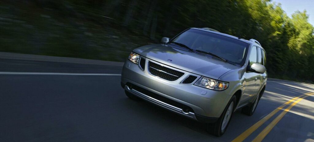 Saab 9-7X är en av många bilmodeller som omfattas av GM:s senaste återkallelse. Här gäller dock problemet inte de farliga tändningslåsen, utan en enhet i dörren som kan överhettas.